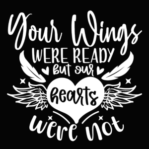 Wings Were Ready Window Decal